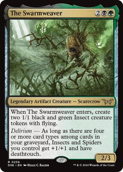 The Swarmweaver (0236) (Duskmourn: House of Horror) Near Mint