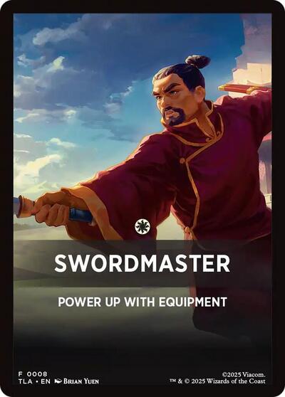 Swordmaster Theme Card (Avatar: The Last Airbender) Near Mint