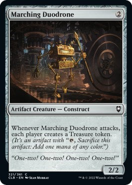 Marching Duodrone (Commander Legends: Battle for Baldur's Gate) Light Play Foil