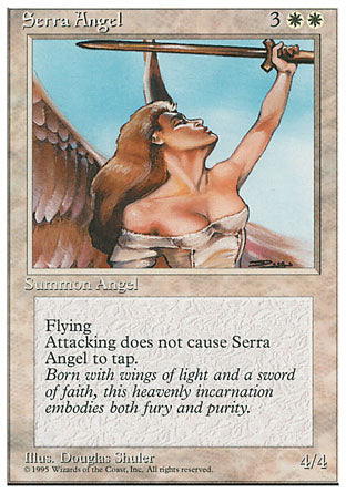 Serra Angel (4th Edition) Light Play