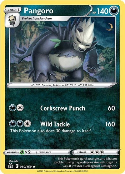 Pangoro (Crown Zenith) Near Mint