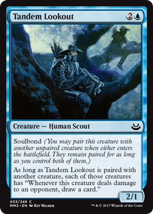 Tandem Lookout (Modern Masters 2017) Light Play Foil
