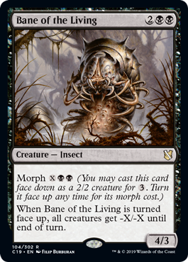 Bane of the Living (Commander 2019) Light Play