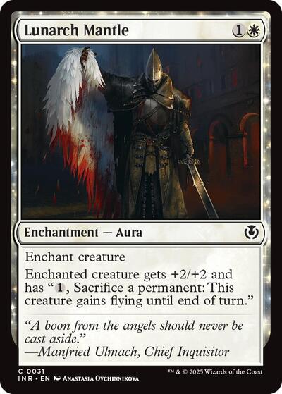 Lunarch Mantle (Innistrad Remastered) Light Play Foil