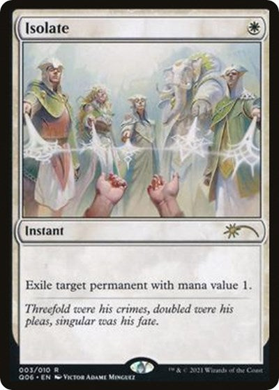 Isolate (Promos: Unique and Miscellaneous) Light Play