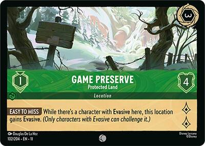 Game Preserve - Protected Land (Winterspell) Near Mint