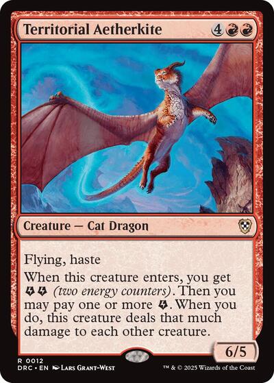 Territorial Aetherkite (Commander: Aetherdrift) Light Play