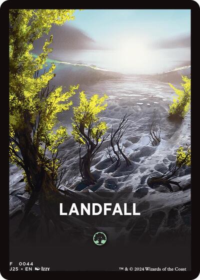 Landfall Theme Card (Foundations Jumpstart) Near Mint
