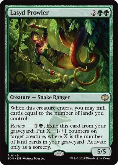 Lasyd Prowler (Tarkir: Dragonstorm) Near Mint