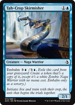 Tah-Crop Skirmisher (Amonkhet) Light Play Foil