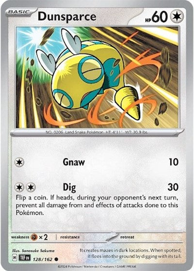 Dunsparce (SV05: Temporal Forces) Near Mint
