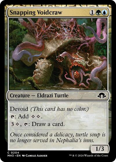Snapping Voidcraw (Modern Horizons 3) Light Play Foil