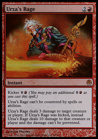 Urza's Rage (Duel Decks: Phyrexia vs The Coalition) Light Play Foil