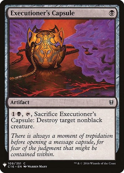 Executioner's Capsule (Mystery Booster) Light Play