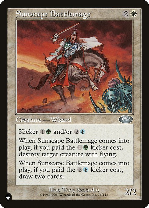 Sunscape Battlemage (The List) Light Play