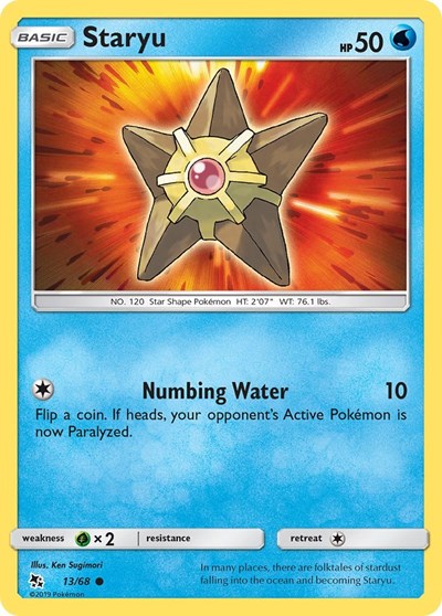 Staryu (Hidden Fates) Near Mint