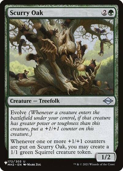 Scurry Oak (The List) Near Mint
