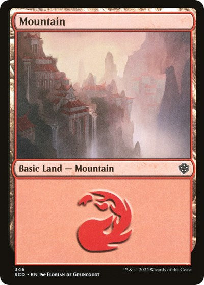 Mountain (346) (Commander 2022 Starter Decks) Near Mint