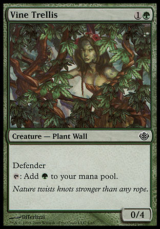 Vine Trellis (Duel Decks: Garruk vs Liliana) Light Play