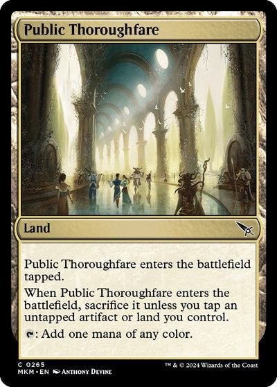 Public Thoroughfare (Murders at Karlov Manor) Light Play Foil