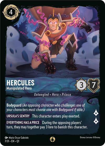 Hercules - Manipulated Hero (Illumineer's Quest: Deep Trouble) Near Mint