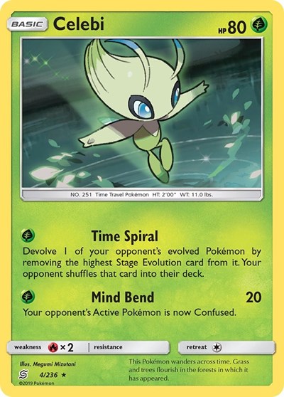 Celebi (SM - Unified Minds) Near Mint Holofoil