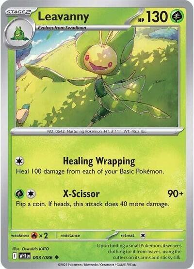 Leavanny (SV: White Flare) Near Mint