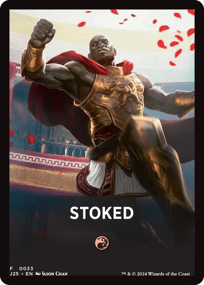Stoked Theme Card (Foundations Jumpstart) Near Mint