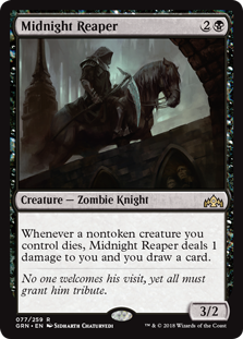 Midnight Reaper (Guilds of Ravnica) Light Play