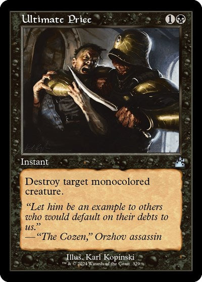 Ultimate Price (Retro Frame) (Ravnica Remastered) Light Play