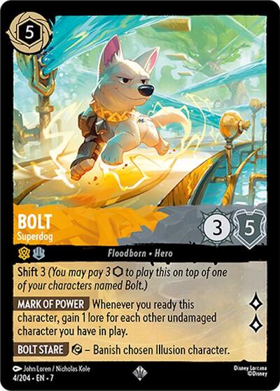 Bolt - Superdog (Archazia's Island) Near Mint