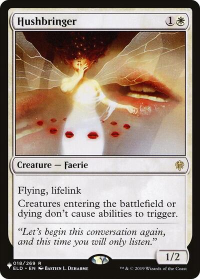 Hushbringer (The List) Near Mint