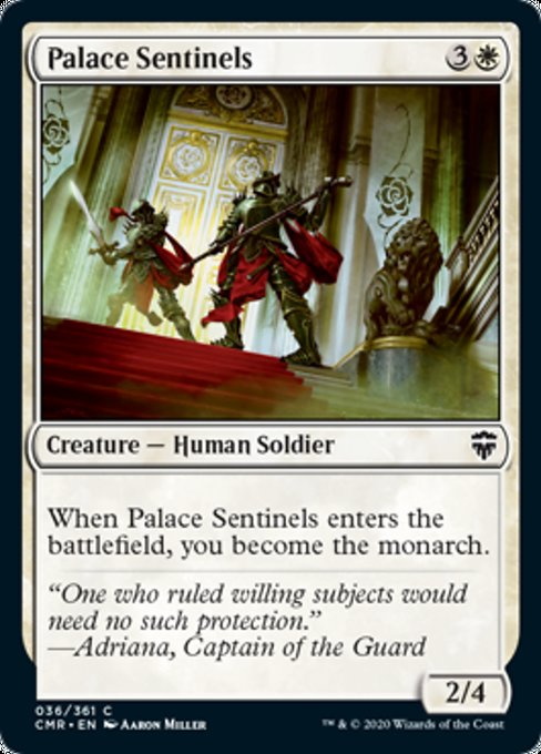 Palace Sentinels (Commander Legends) Near Mint Foil
