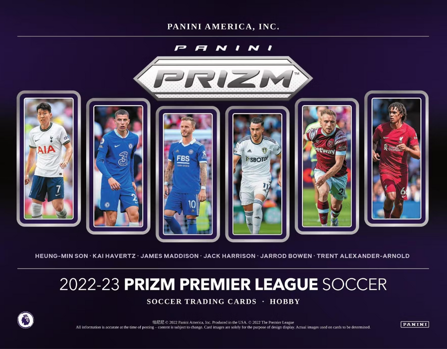 2022/23 Panini Prizm Premier League EPL Soccer Hobby Box