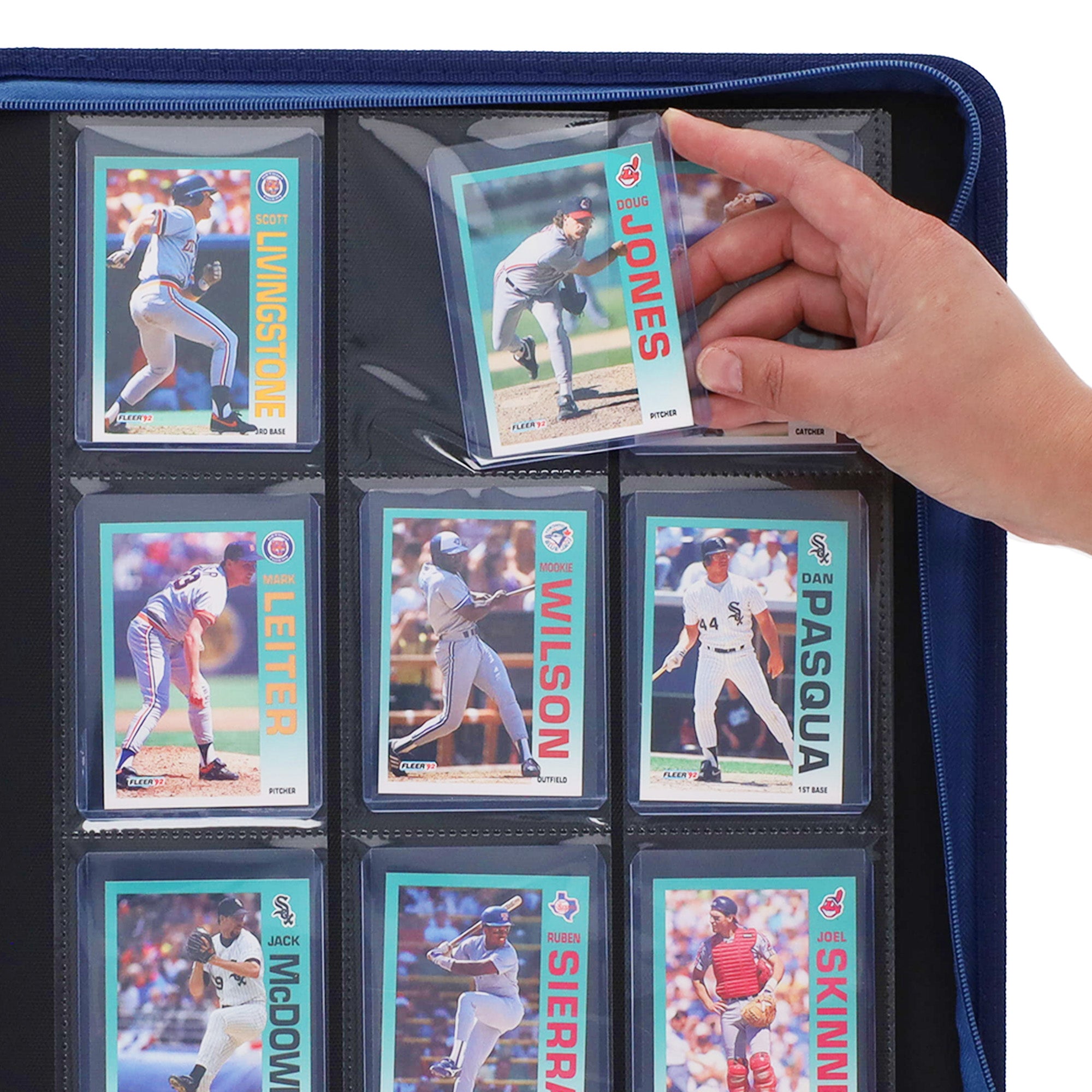 Z-Folio 9-Pocket LX Album - Toploaders - Blue