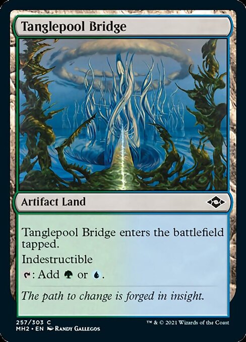 Tanglepool Bridge (Modern Horizons 2) Light Play Foil