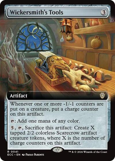 Wickersmith's Tools (Extended Art) (Commander: Lorwyn Eclipsed) Near Mint