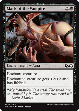 Mark of the Vampire (Ultimate Masters) Light Play Foil