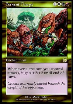 Fervent Charge (Apocalypse) Light Play