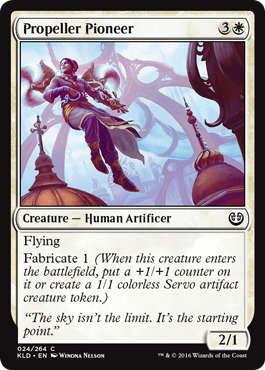 Propeller Pioneer (Kaladesh) Light Play Foil