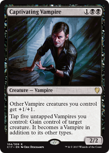 Captivating Vampire (Commander 2017) Light Play