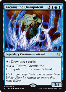 Arcanis the Omnipotent (Commander 2017) Light Play