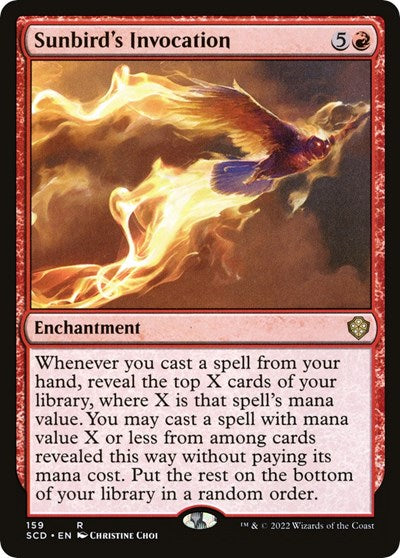 Sunbird's Invocation (Commander 2022 Starter Decks) Light Play