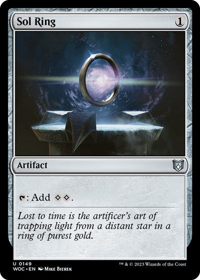 Sol Ring (Commander: Wilds of Eldraine) Light Play