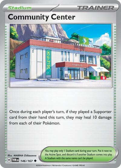 Community Center (SV06: Twilight Masquerade) Near Mint