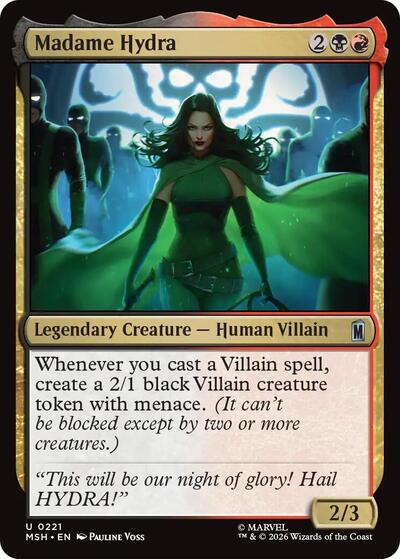 Madame Hydra (Marvel Super Heroes) Near Mint Foil