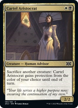 Cartel Aristocrat (Double Masters 2022) Light Play Foil