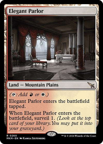 Elegant Parlor (Murders at Karlov Manor) Near Mint Foil
