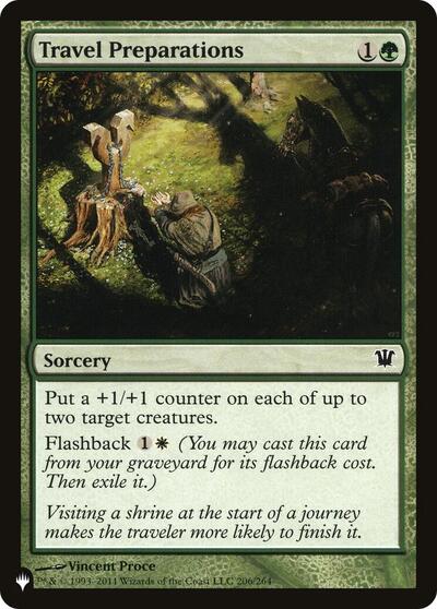 Travel Preparations (The List) Near Mint