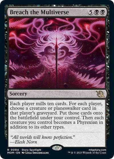 Breach the Multiverse (March of the Machine) Near Mint Foil